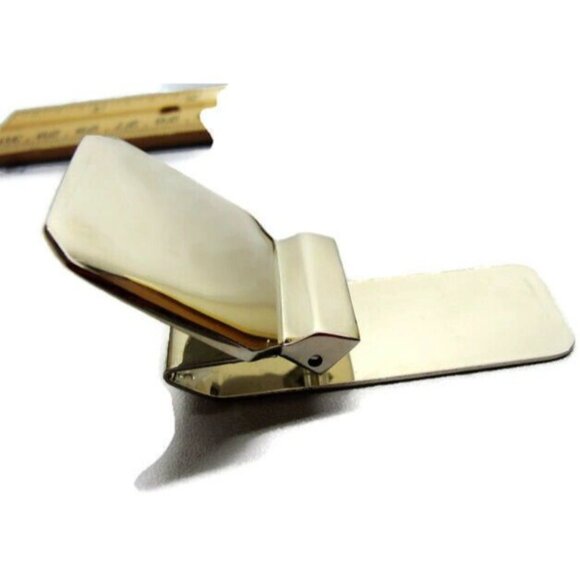 Paris Money Clip Stainless Steel Wallet Credit Card Cash ID Holder Silver - Picture 7 of 9